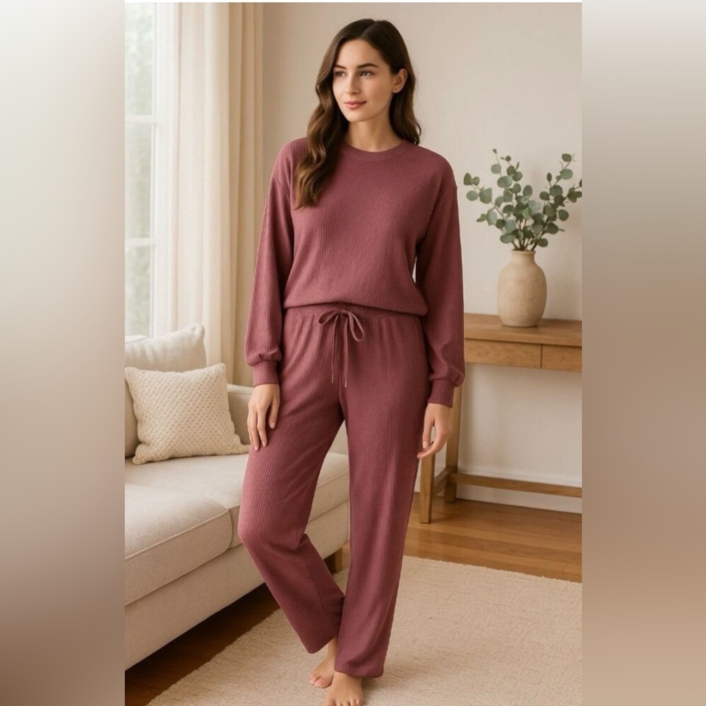 COPY - ⭐️ Firm Price ⭐️ NWT Honeydew pink Pajama Set Cozy loungewear
